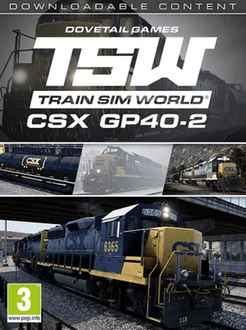 Train Sim World: CSX GP40-2 Loco (DLC) (PC) Steam Key GLOBAL