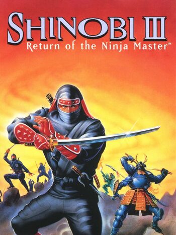 Shinobi III: Return of the Ninja Master SEGA Mega Drive