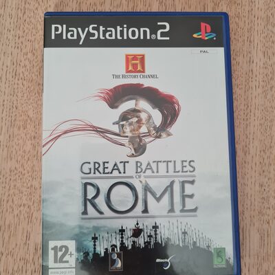 The History Channel: Great Battles of Rome PlayStation 2