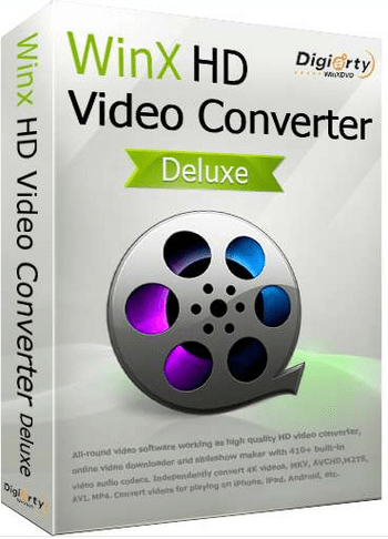 WinX HD Video Converter Deluxe - 1 Year 3 Device Key GLOBAL