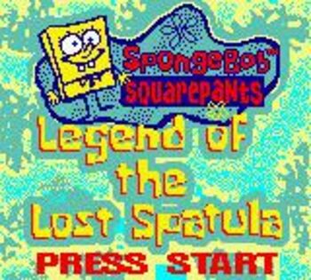 SpongeBob SquarePants: Legend of the Lost Spatula Game Boy Color