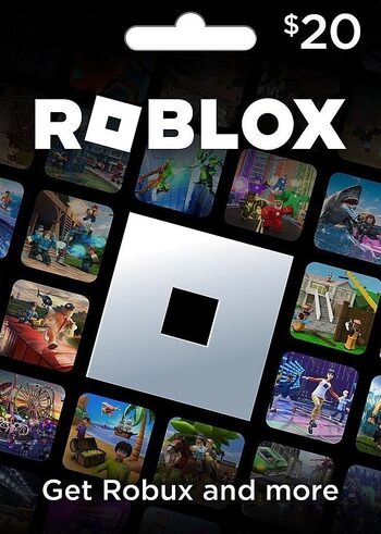 Roblox Card 20 USD Robux Key UNITED STATES