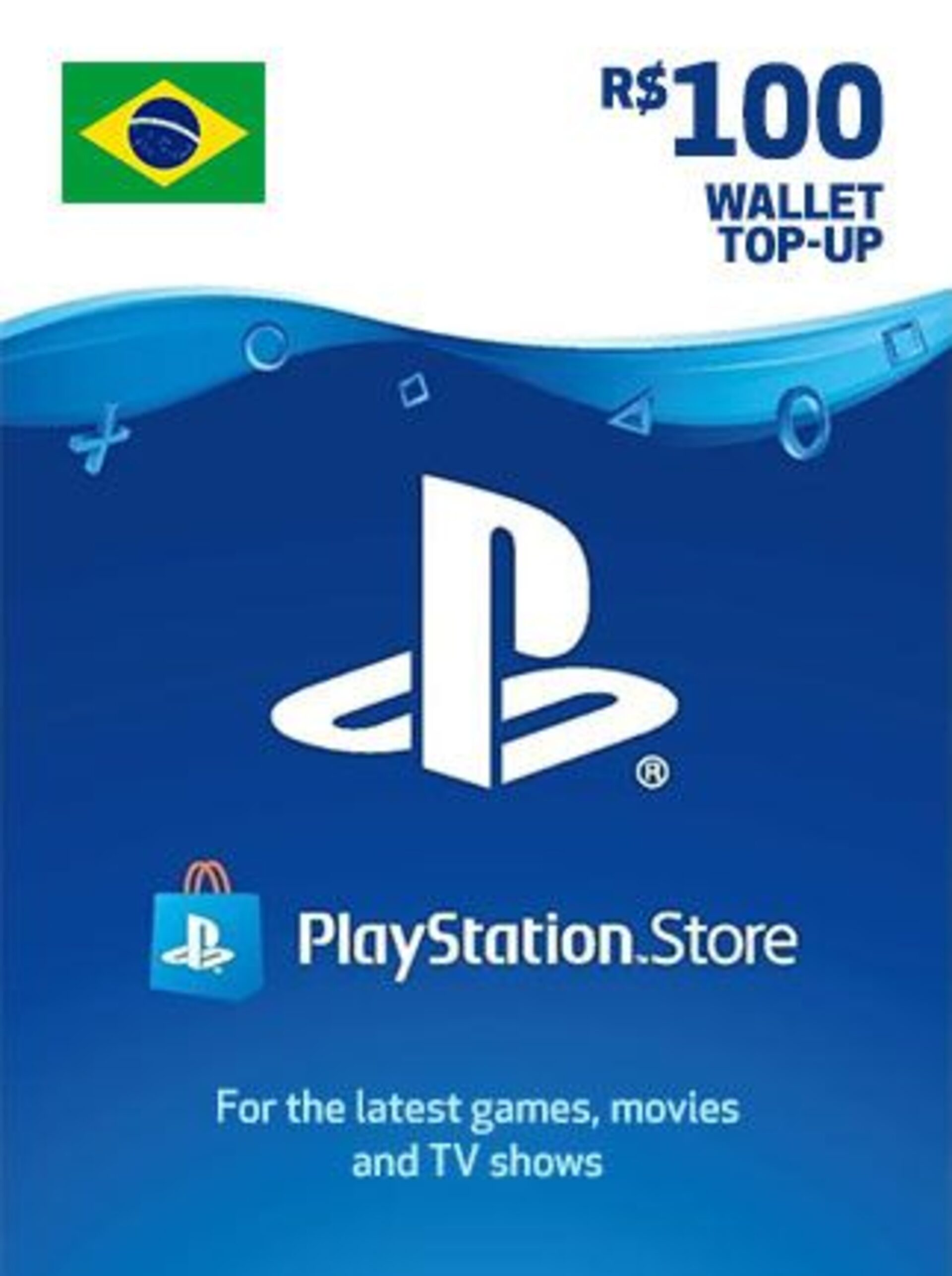 Buy PlayStation Network Card 100 BRL BR Cheaper