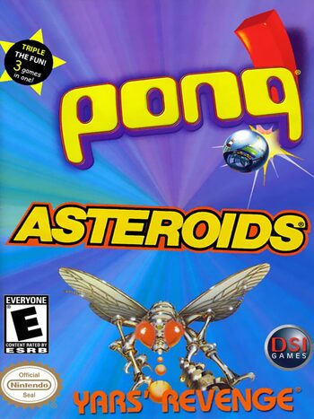 Asteroids / Pong / Yars' Revenge Game Boy Advance