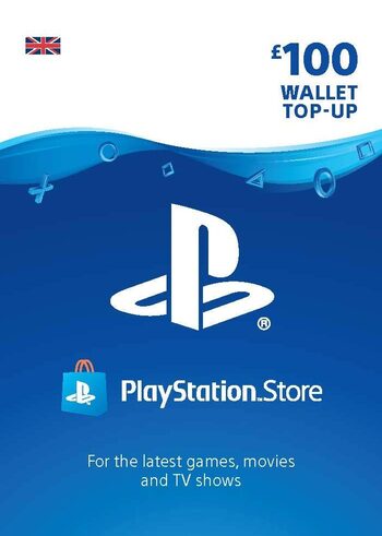 PlayStation Network Card 100 GBP (UK) PSN Key UNITED KINGDOM