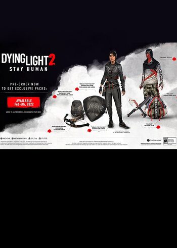 Dying Light 2 Stay Human - Pre-Order Bonus (DLC) (PS4/PS5/XboxOne/Xbox Series S|X/PC) techlandgg.com/redeem Key EUROPE