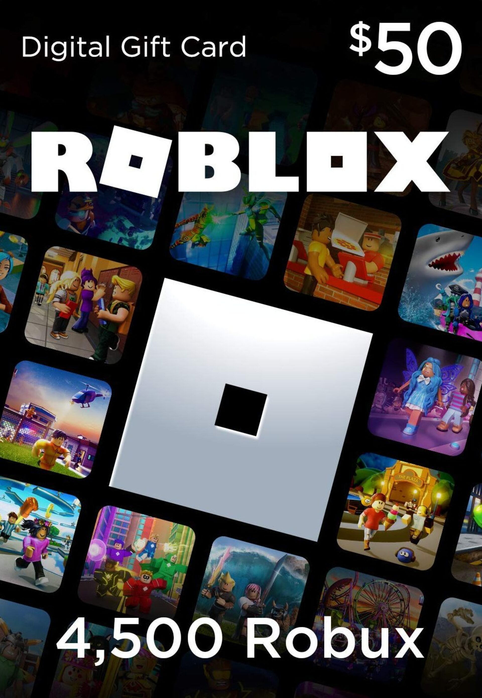 Roblox Card 20 USD Robux Key GLOBAL