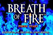 Breath of Fire (1993) Game Boy Advance