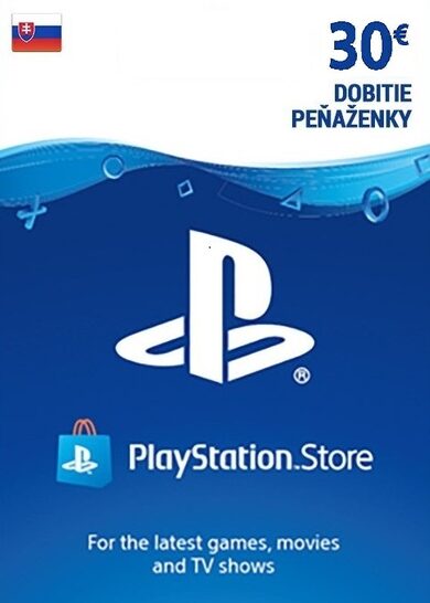 E-shop PlayStation Network Card 30 EUR (SK) PSN Key SLOVAKIA