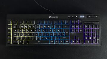 Corsair Gaming K55 RGB USB Klaviatūra