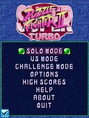 Redeem Super Puzzle Fighter II Turbo Game Boy Advance