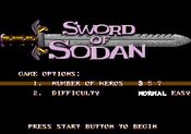 Redeem Sword of Sodan SEGA Mega Drive