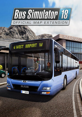 Bus Simulator 18 - Official Map Extension (DLC) Steam Key EUROPE
