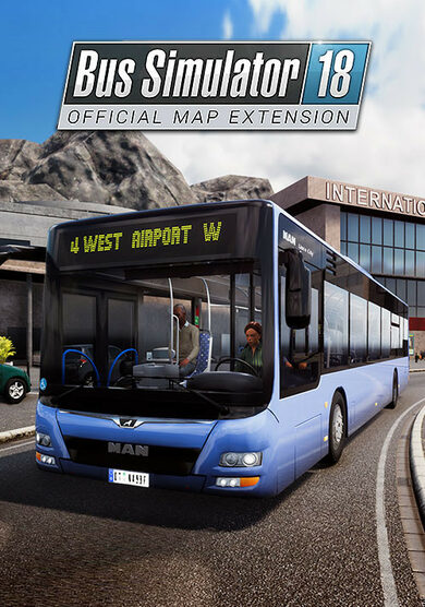 E-shop Bus Simulator 18 - Official Map Extension (DLC) Steam Key GLOBAL