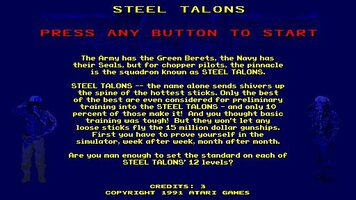 Steel Talons SEGA Mega Drive