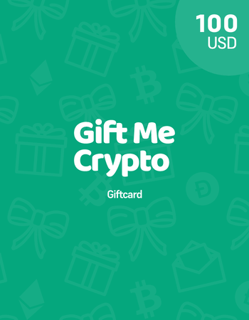 Gift Me Crypto Gift Card 100 USD Key GLOBAL