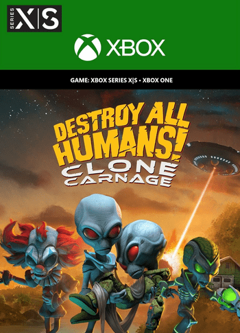 Destroy All Humans! Clone Carnage Código de XBOX LIVE ARGENTINA