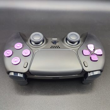 Mando PS5 COMPETITIVO Negro & Metal Morado for sale