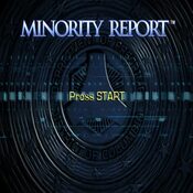 Minority Report: Everybody Runs PlayStation 2