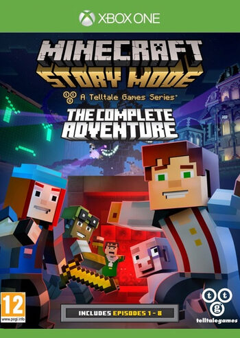 Minecraft: Story Mode - The Complete Adventure (Episodes 1-8) (Xbox One) Xbox Live Key EUROPE