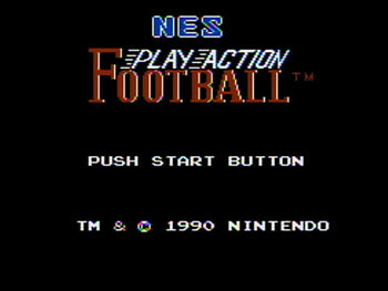 NES Play Action Football Game Boy