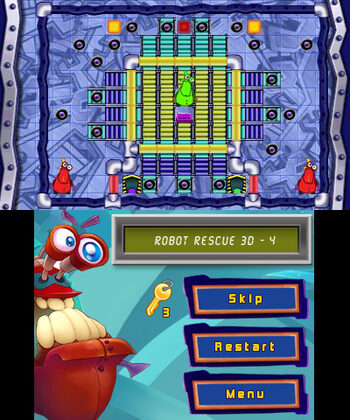 Robot Rescue 3D Nintendo 3DS