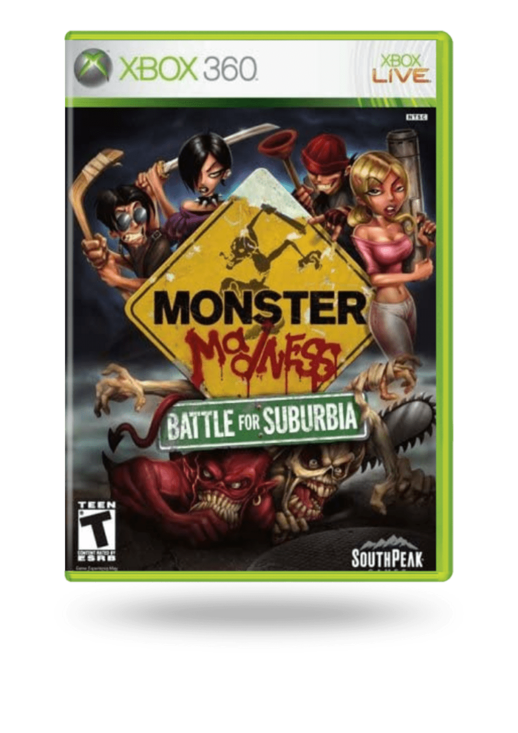 Buy Monster Madness: Battle for Suburbia Xbox 360 CD! Cheap price | ENEBA