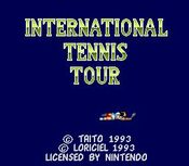 International Tennis Tour SNES