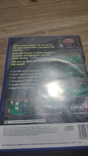 Casino Challenge PlayStation 2 for sale