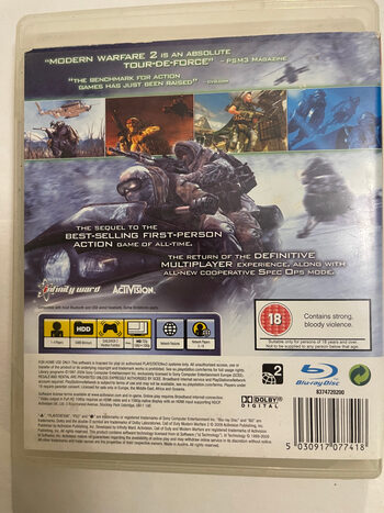 Call of Duty: Modern Warfare 2 PlayStation 3 for sale