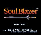 Soul Blazer SNES