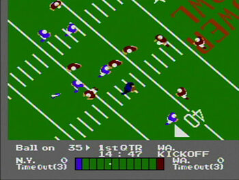 NES Play Action Football Game Boy