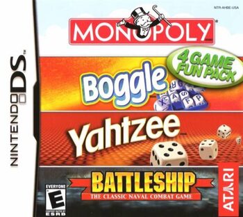 Monopoly / Boggle / Yahtzee / Battleship Nintendo DS