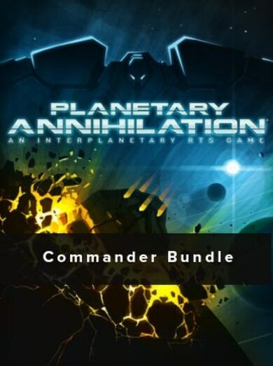 E-shop Planetary Annihilation - Digital Deluxe Commander Bundle Steam Key GLOBAL