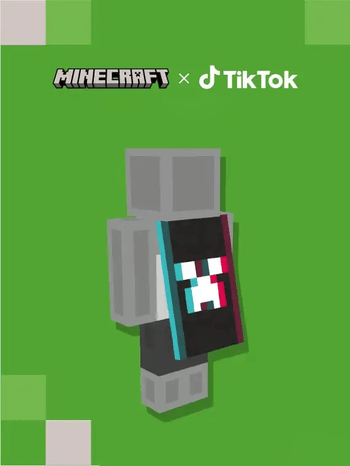 Minecraft - TikTok Cape (DLC) (PC) Official Website Key GLOBAL