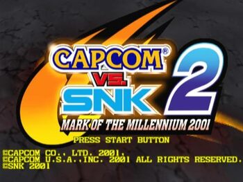 Capcom vs. SNK 2: Mark of the Millennium 2001 PlayStation 2