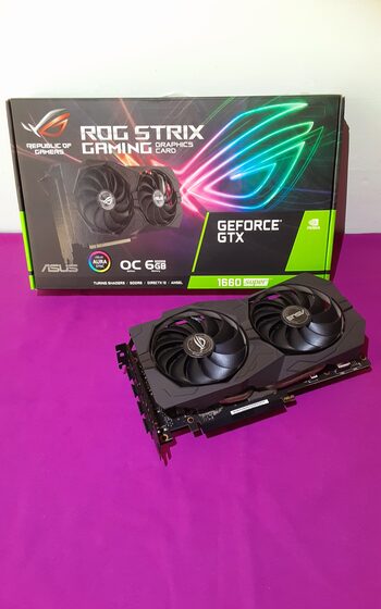 Comprar Asus GeForce GTX 1660 SUPER 6 GB 1530-1875 Mhz PCIe x16 GPU
