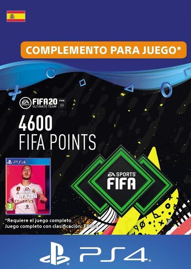 E-shop FIFA 20 - 4600 FUT Points (PS4) PSN Key SPAIN