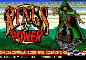 Rings of Power SEGA Mega Drive