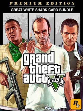 Grand Theft Auto V: Premium Edition & Great White Shark Card Bundle Xbox One