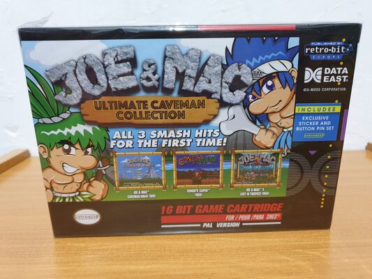 Joe & Mac Caveman Ninja SNES