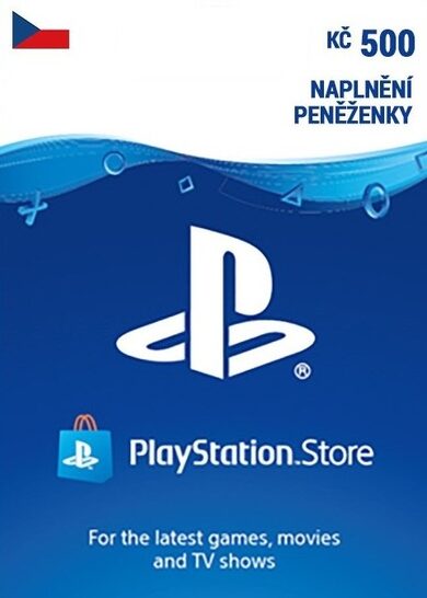 E-shop PlayStation Network Card 500 CZK (CZ) PSN Key CZECH REPUBLIC