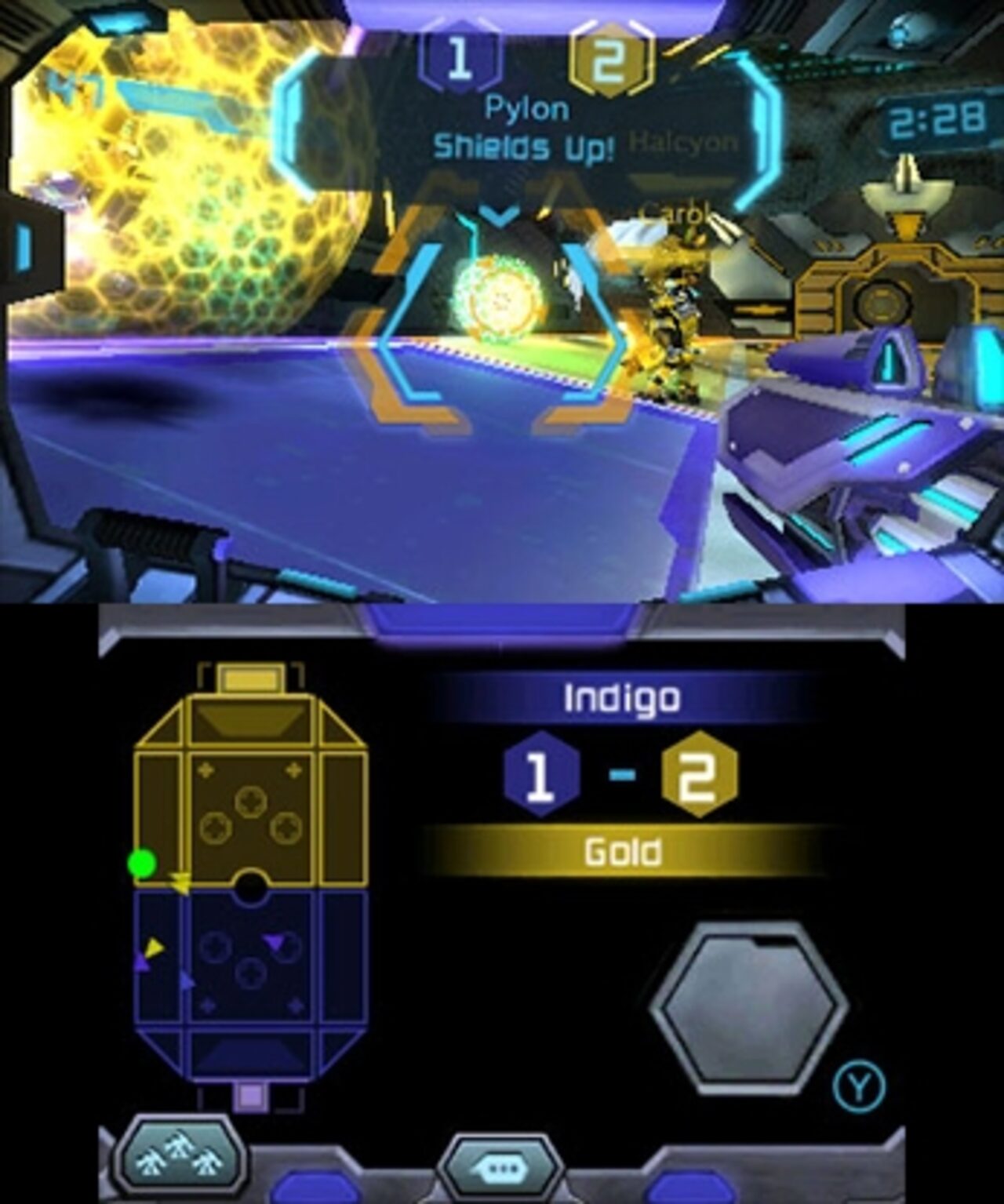 Metroid Prime: Federation Force Blast Ball Demo Nintendo 3DS