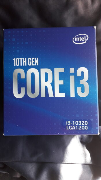 Intel Core i3-10320 3.8-4.6 GHz LGA1200 Quad-Core CPU