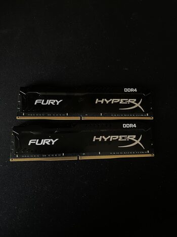 Kingston HyperX Fury Black 16 GB (2 x 8 GB) DDR4-2133 Black / White PC RAM