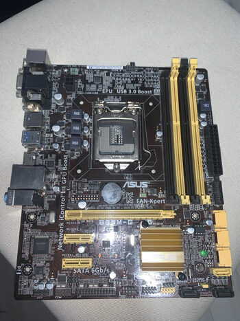 Asus B85M-G Intel B85 Micro ATX DDR3 LGA1150 1 x PCI-E x16 Slots Motherboard