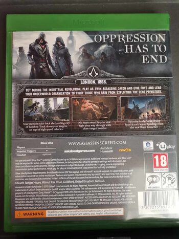 Buy Assassin's Creed: Syndicate - Special Edition Xbox One