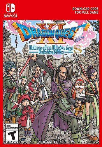 DRAGON QUEST XI S: Echoes of an Elusive Age Definitive Edition (Nintendo Switch) eShop Key UNITED STATES