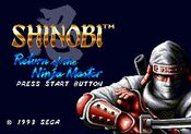 Shinobi III: Return of the Ninja Master (1993) SEGA Mega Drive