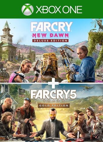 Far Cry 5 Gold Edition + Far Cry  New Dawn Deluxe Edition Bundle XBOX LIVE Key CANADA